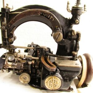 Wilcox and Gibbs, Late 19th Century Straw Hat Zigzag Sewing Machine